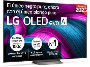 LG OLED evo AI OLED77C5ELB tv 195,6 cm (77") 4K Ultra HD Smart TV Wifi Zwart