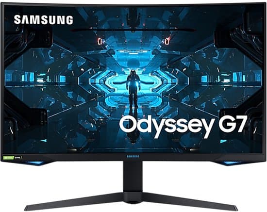 Samsung Odyssey C32G74TQSR 81,3 cm (32″) 2560 x 1440 Pixels Wide Quad HD+ QLED Zwart