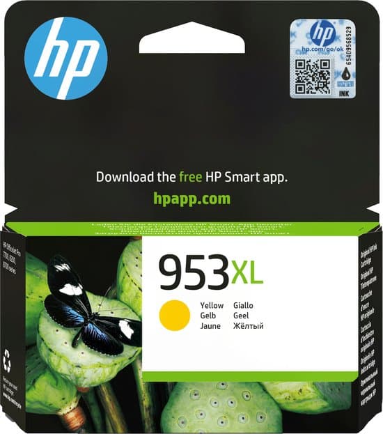 HP 953 XL – Inktcartridge – Origineel – Hoge Capaciteit – Geel