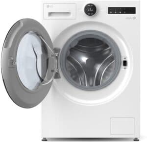 LG F4WX9092 wasmachine Voorlader 9 kg 1400 RPM Wit Duits Display