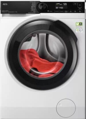 AEG Serie 8000 LR8EG75480 wasmachine Voorlader 8 kg 1400 RPM Wit