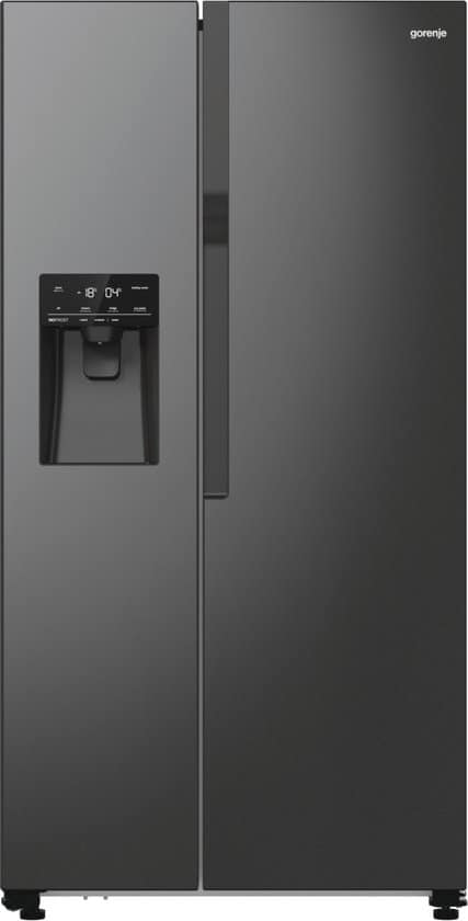 Gorenje Amerikaanse koelkast NRR9185ESBXL – 566 liter – Energielabel E