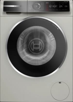 Bosch Serie 8 WGB2560X0 wasmachine Voorlader 10 kg 1600 RPM Zilver, Roestvrijstaal Duits display