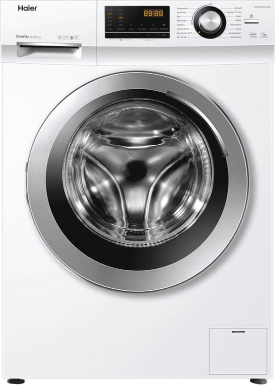 Haier Serie 636 HW70-BP14636N wasmachine Voorlader 7 kg 1400 RPM Wit Duits Display