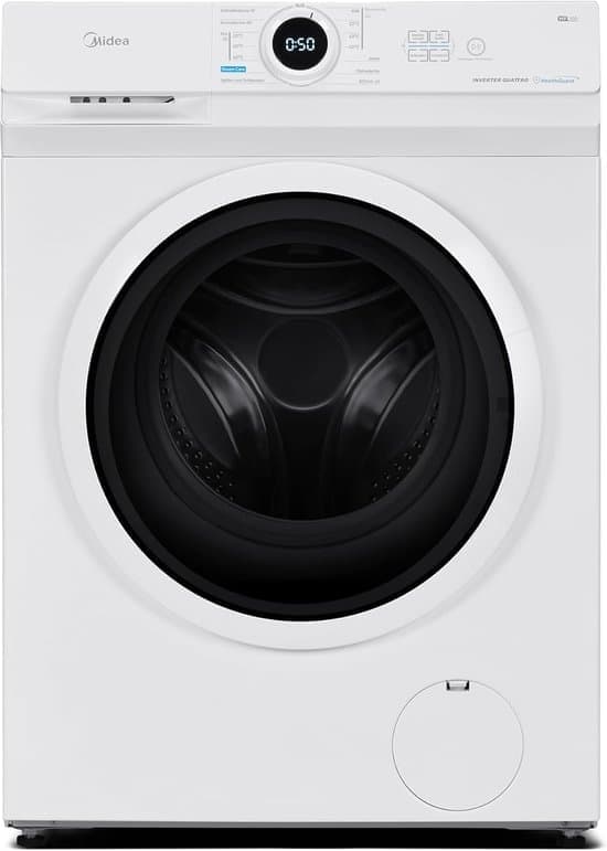 Midea Wasmachine MF10EW100B – 10 kg – Energielabel A