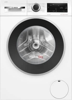 Bosch WNG254A7NL - Serie 6 - Was-droogcombinatie - Wassen en drogen in 1 keer - Extra stil - 10.5/6 kg - 1400 rpm - Automatisch doseren - Met stoom
