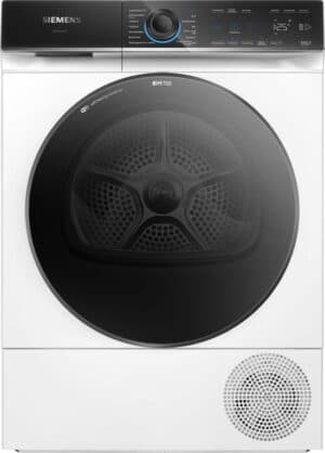 Siemens WQ46B6CSNL - iQ700 - Wasdroger - Warmtepompdroger - 9 kg - Wit - Zelfreinigende condensor blijvend energiezuinig - Zeer stil - Home connect - Energielabel B