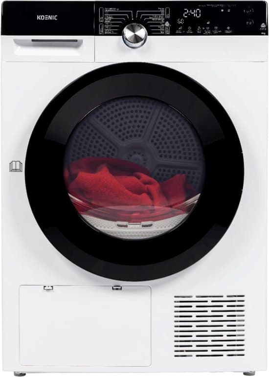 KOENIC KTD 9336 C – Warmtepompdroger – 9 kg – 68 dB – Energielabel C