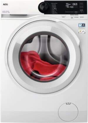AEG Series 6000 LR6A65490 wasmachine Voorlader 9 kg 1351 RPM Wit