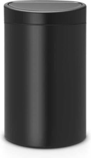 Brabantia Touch Bin Prullenbak - 40 liter - Matt Black