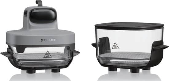 Dreame Tasti™ Airfryer – 5-in-1 Glazen Heteluchtfriteuse – 2,5L & 4,5L – PFAS-vrij