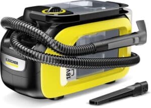Kärcher SE 3-18 Compact Tapijtreiniger - Sproei-extractie - 18 V accu-aangedreven - Excl. accu en lader - Bekledingszuigmond