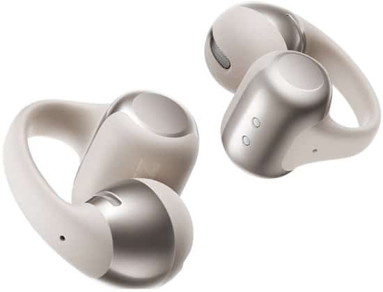 Shokz OpenDots ONE Open-ear Clip-on Oortjes – Dolby Audio – Draadloze Oordopjes – Grijs