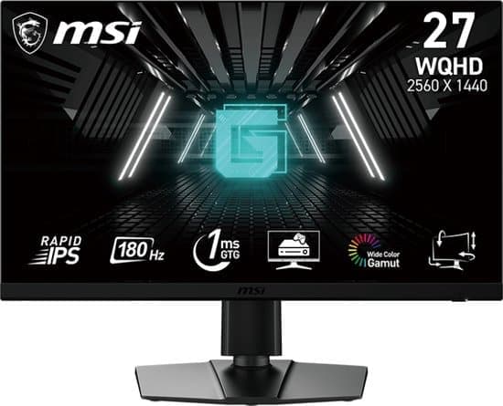 MSI G272QPF E2 – WQHD Gaming Monitor – Rapid IPS – 180Hz – 27 Inch