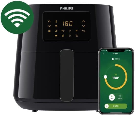 Philips Essential Connected 5000 Series – HD9280/70 – 6,2 liter (XL) – Rapid Air-technologie – 7 ingestelde programma’s – Quickclean
