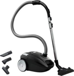Inventum ST306ZZA - Stofzuiger met zak - 3 liter - HEPA 13 - Snoerlengte 7 meter - Zwart