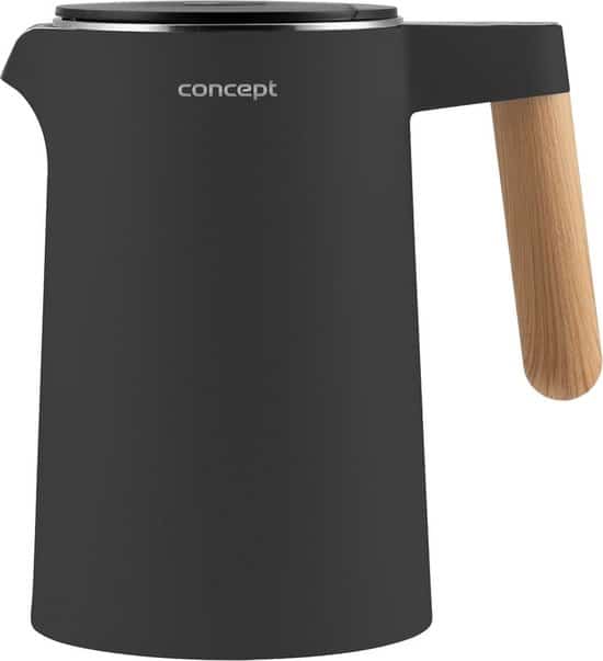 Concept RK3302 – Waterkoker 1.5L met temperatuurregeling 2200 W | Antraciet