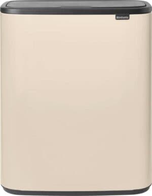 Brabantia Bo Touch Bin Prullenbak - 1 vak - 60 liter - Soft Beige