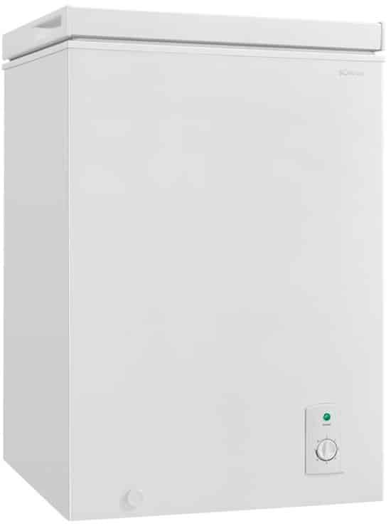 Bomann GT7355 100L vriezer wit – 4 sterren, temperatuur ≤ -18°C, vriescapaciteit 4,5 kg/24u,