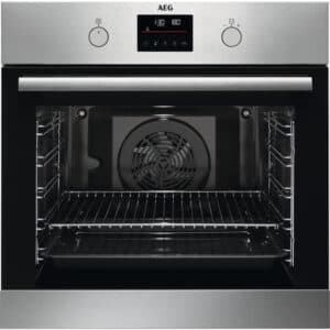 AEG BPS335061M inbouwoven 72L RVS - pyrolyse - SurroundCook