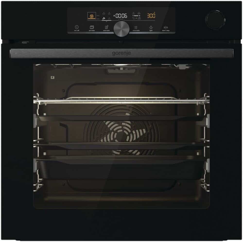Gorenje BPSA6747A08BG – Inbouwoven – 77 liter – Pyrolyse – SteamAssist – Energielabel A+