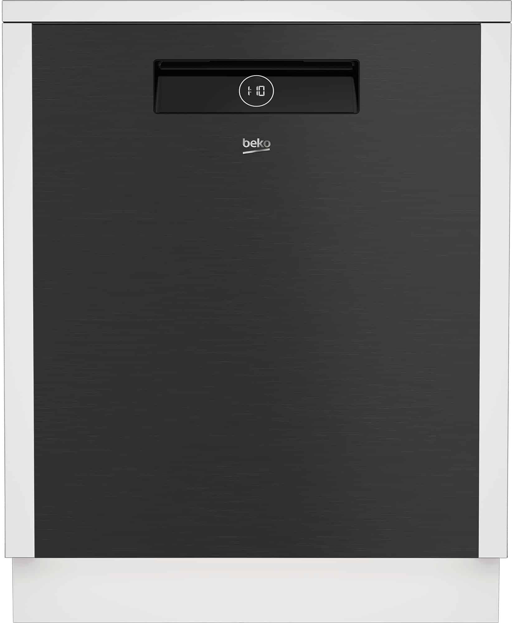 Beko Onderbouw vaatwasser BDDN38440DD – 14 couverts – 42 dB – Dark Inox – Energielabel C