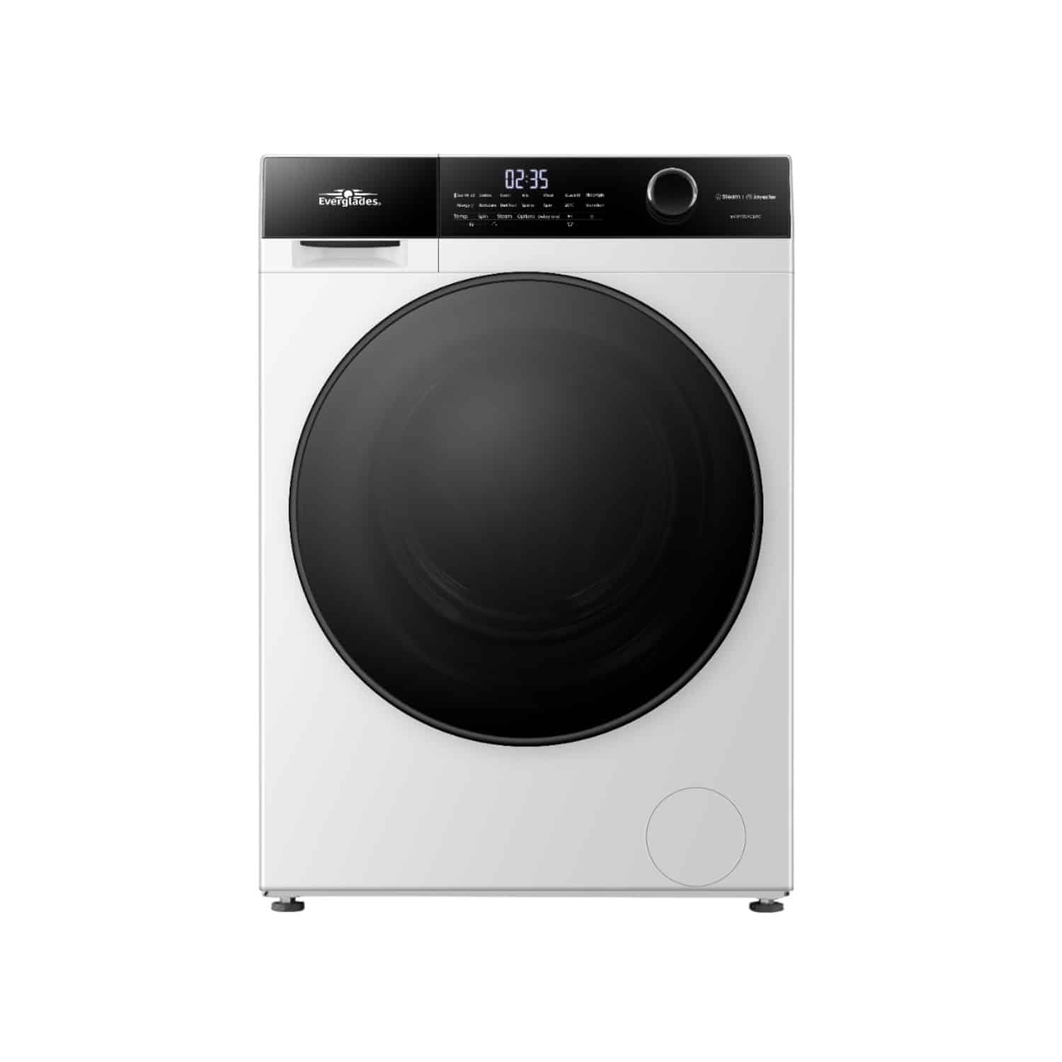 Everglades Wasmachine EVWM91411AW – 9 kg – 1400 toeren – Wit – Energielabel A