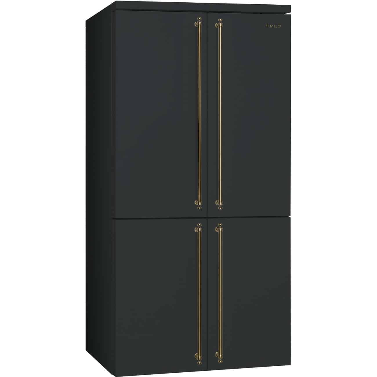 Smeg Amerikaanse koelkast FQ60CAO6 Coloniale – 572 liter – Antraciet – Energielabel E