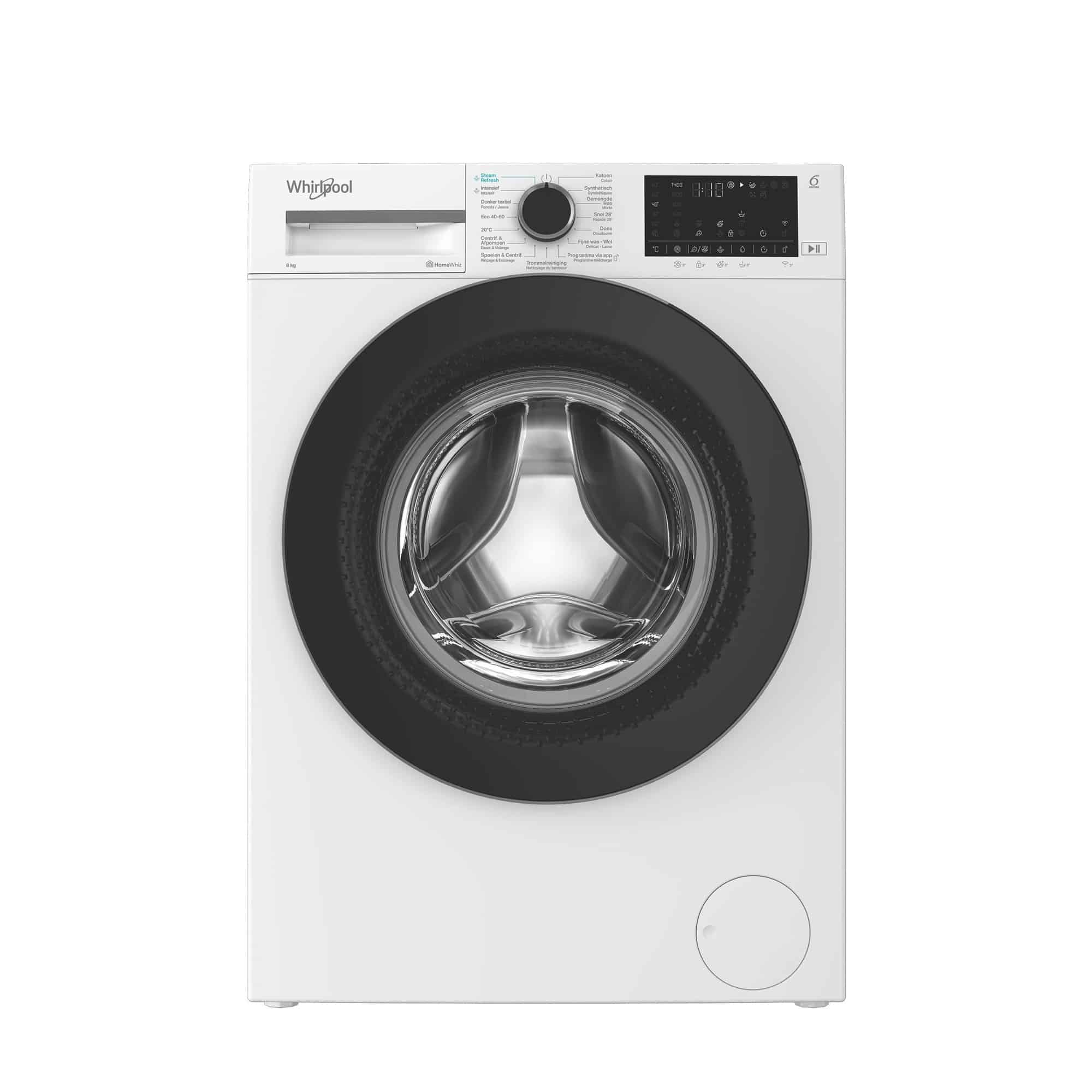 Whirlpool Wasmachine WAM 89WB BE - 8 kg - 1400 toeren - Energielabel A