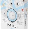 MiLi MiTag iOS FindMy Bluetooth Tracker met Sleutelhanger Wit 4-Pack