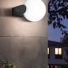 EGLO Rubio Wandlamp Buiten - E27 - 17 cm - Zwart/Wit - Afbeelding 3
