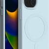 Bigben Connected - Siliconen Telefoonhoesje - geschikt voor iPhone 15 Plus - MagSafe compatibel - Blauw - Afbeelding 2