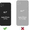 Otterbox Defender XT met MagSafe - Geschikt voor Apple iPhone 12 (pro) - Zwart - Afbeelding 9