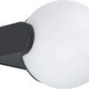 EGLO Rubio Wandlamp Buiten - E27 - 17 cm - Zwart/Wit