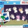Clementoni Double Face Coloring - Peppa Pig Puzzel 60 Stukjes 1 Stuk - Afbeelding 2