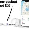 MiLi MiTag iOS FindMy Bluetooth Tracker met Sleutelhanger Wit 4-Pack - Afbeelding 9