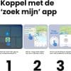 MiLi MiTag iOS FindMy Bluetooth Tracker met Sleutelhanger Wit 4-Pack - Afbeelding 11