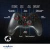 Nedis Gamepad - USB Type-A - USB Gevoed - PC - Aantal knoppen: 12 - Kabellengte: 1.60 m - Zwart - Afbeelding 10