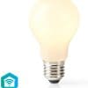 Nedis SmartLife LED Filamentlamp - Wi-Fi - E27 - 500 lm - 5 W - Warm Wit - 2700 K - Glas - Android / IOS - A60 - 1 Stuks - Afbeelding 3