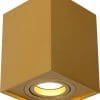 Lucide TUBE - Plafondspot - 1xGU10 - Mat Goud / Messing