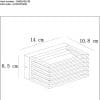 Lucide MALTA-LED - Wandlamp Binnen/Buiten - LED - 1x5,4W 3000K - IP54 - Zwart - Afbeelding 5