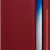Apple Leren Folio Hoesje voor iPhone X - Rood - Afbeelding 12
