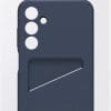 Samsung Card Slot Case - Geschikt voor Samsung Galaxy A25 5G - Blauw Zwart - Afbeelding 2