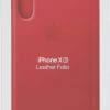 Apple Leren Folio Hoesje voor iPhone X - Rood - Afbeelding 6