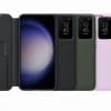Samsung Smart View Wallet Cover geschikt voor Samsung Galaxy S23 - Lila - Afbeelding 2