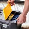 Stanley Essential M 26 Gereedschapskoffer - Met Inzettray & Assorters in Deksel - Afbeelding 7