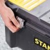 Stanley Essential M 26 Gereedschapskoffer - Met Inzettray & Assorters in Deksel - Afbeelding 6