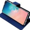 Accezz Hoesje Geschikt voor Samsung Galaxy S10 Hoesje Met Pasjeshouder - Accezz Wallet Softcase Bookcase - Blauw - Afbeelding 3