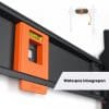 Vogel's QUICK TVM 1206 | Vaste tv-beugel | 19-50" | max 30kg | VESA 200x200 - Afbeelding 7