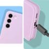 Samsung Smart View Wallet Cover geschikt voor Samsung Galaxy S23 - Lila - Afbeelding 6